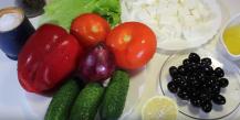 Греческий салат — классический пошаговый рецепт